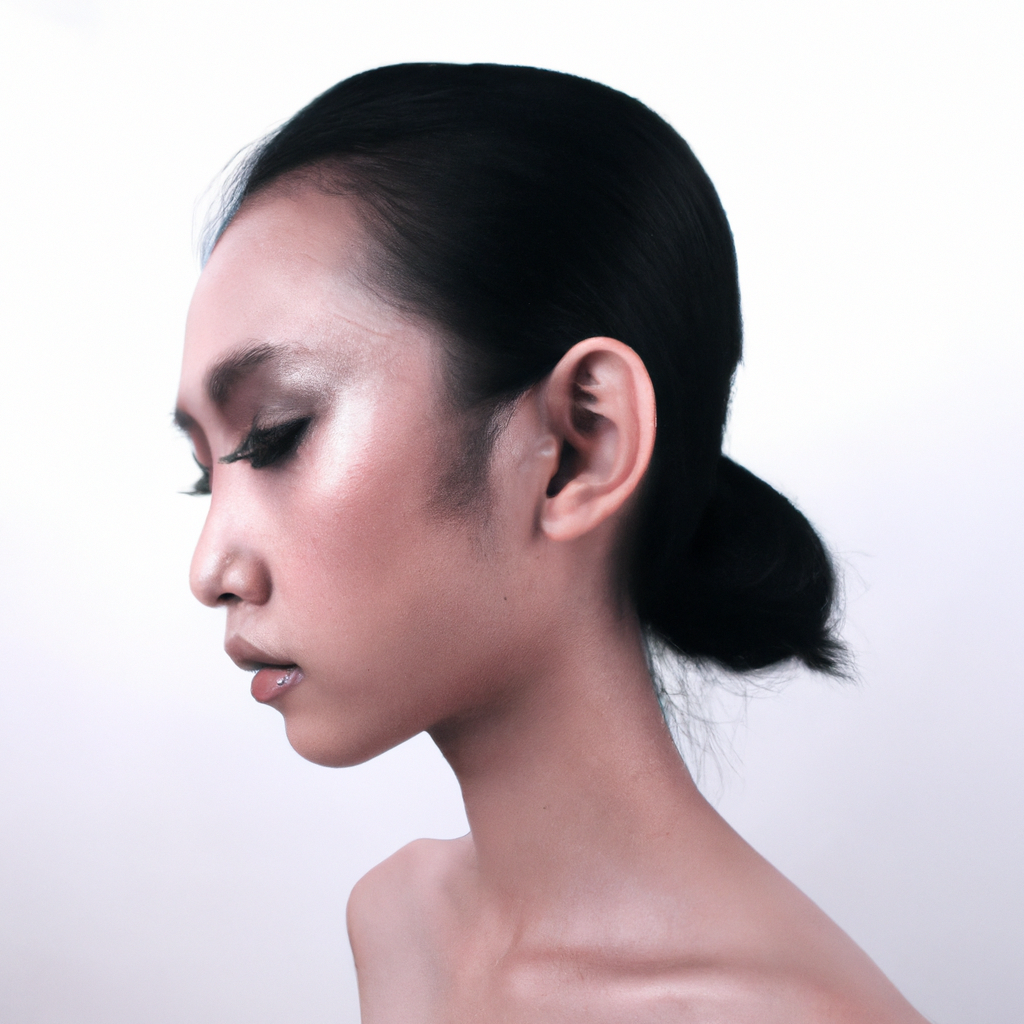 Retrato editorial con luz suave y fondo minimalista